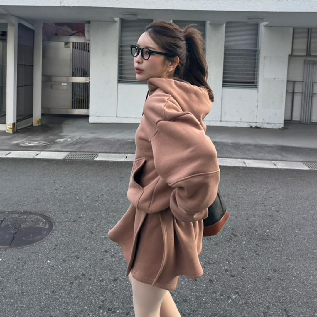 フゥーディビッグスリーブセットアップ