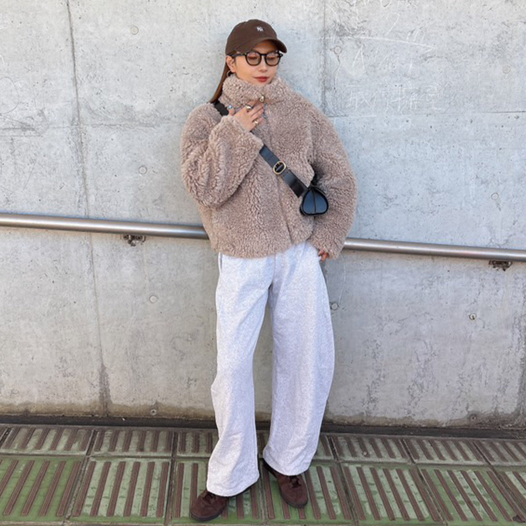シープファージップブルゾン