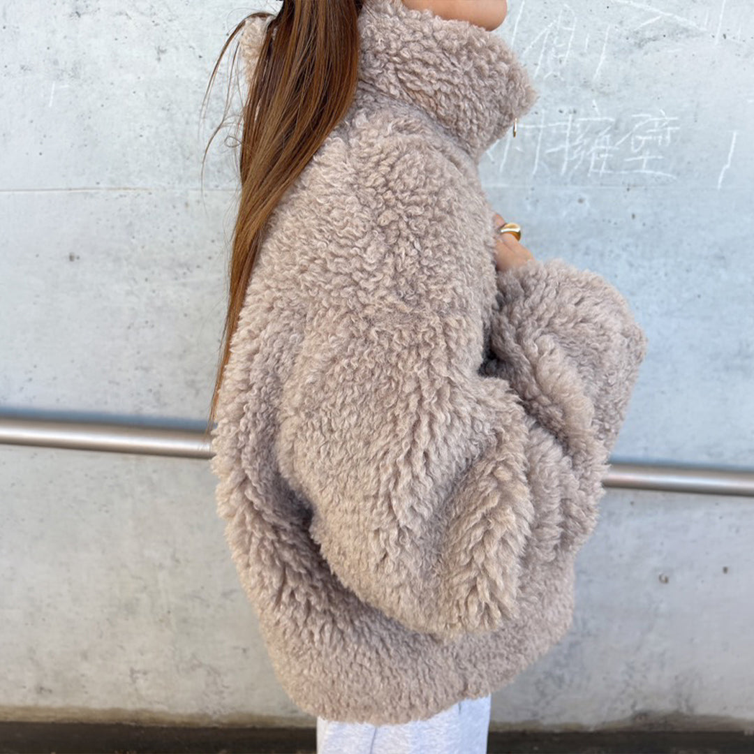 シープファージップブルゾン