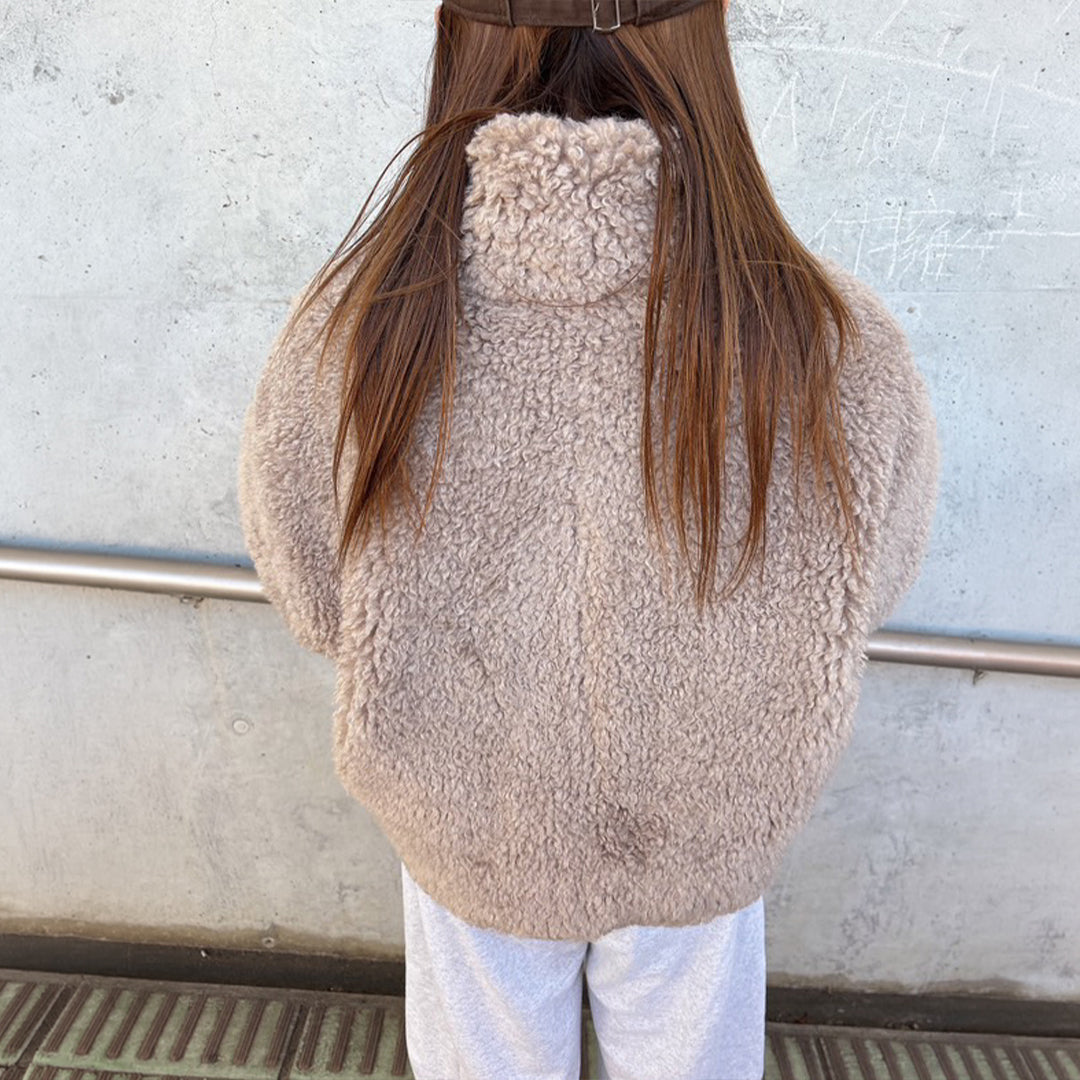 シープファージップブルゾン