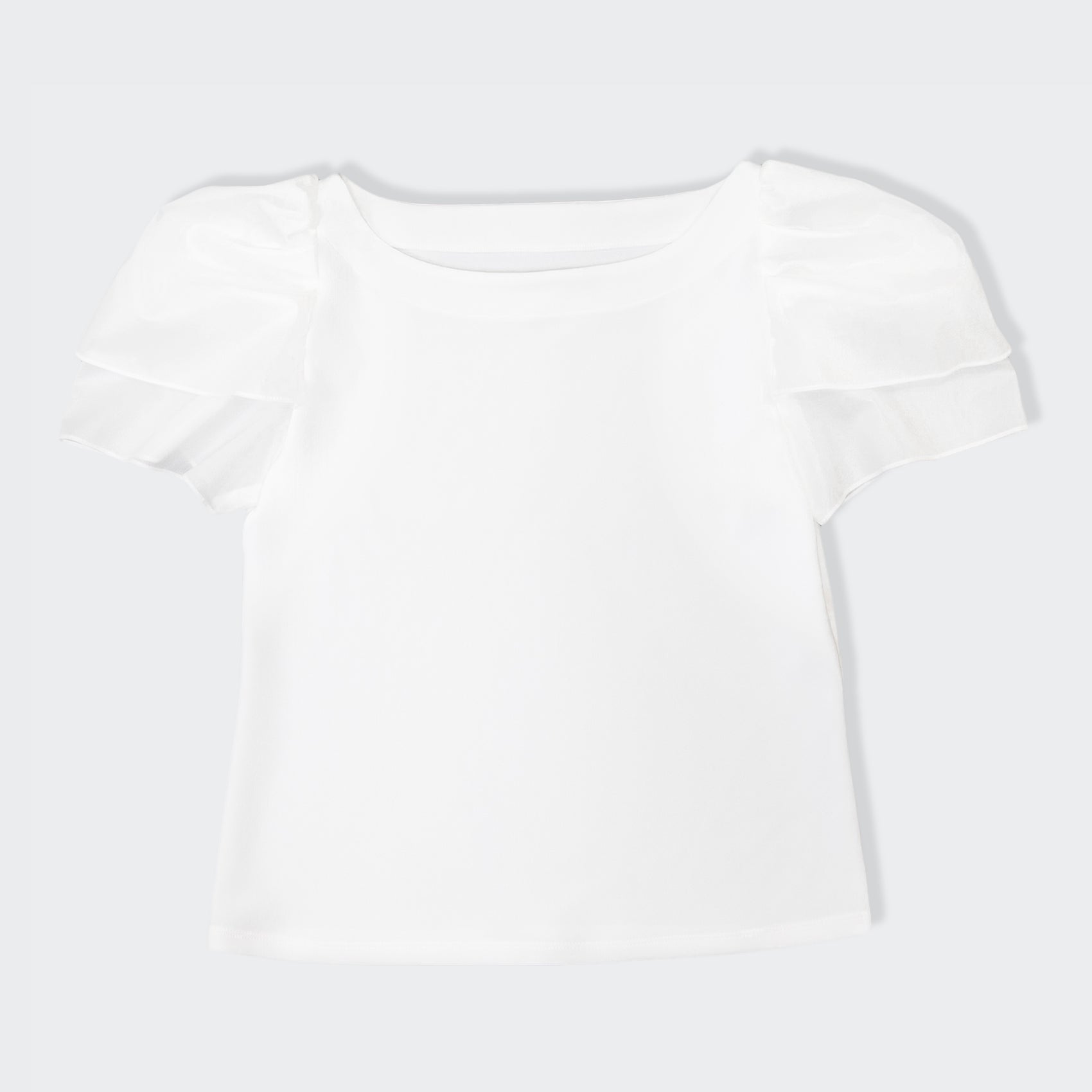 花びらスリーブプルオーバー