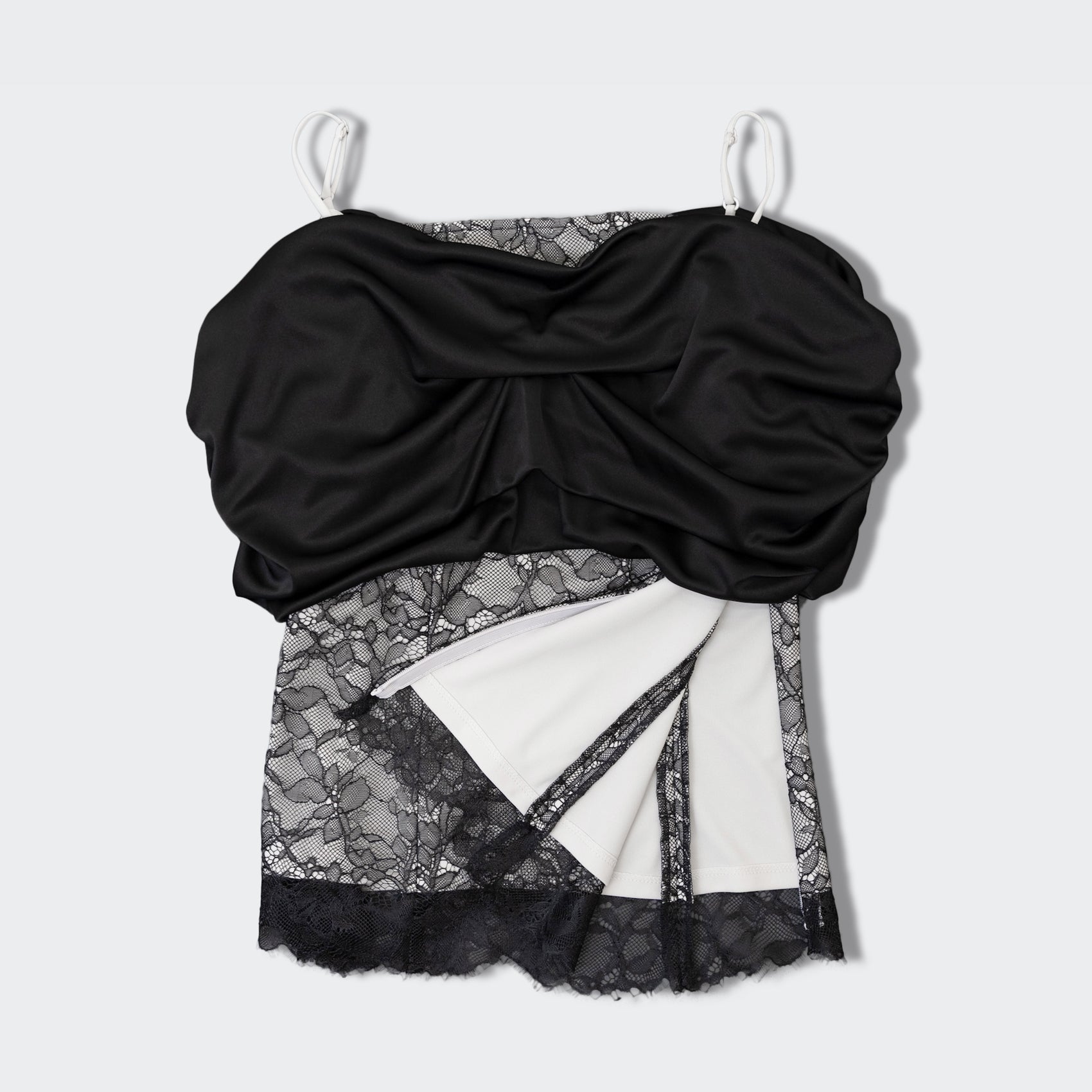 オフショルダーレースキャミソール