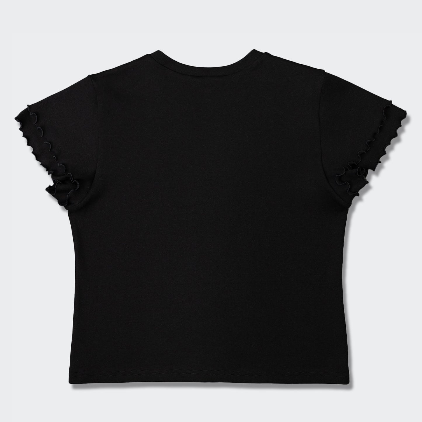 袖フリルプルオーバー