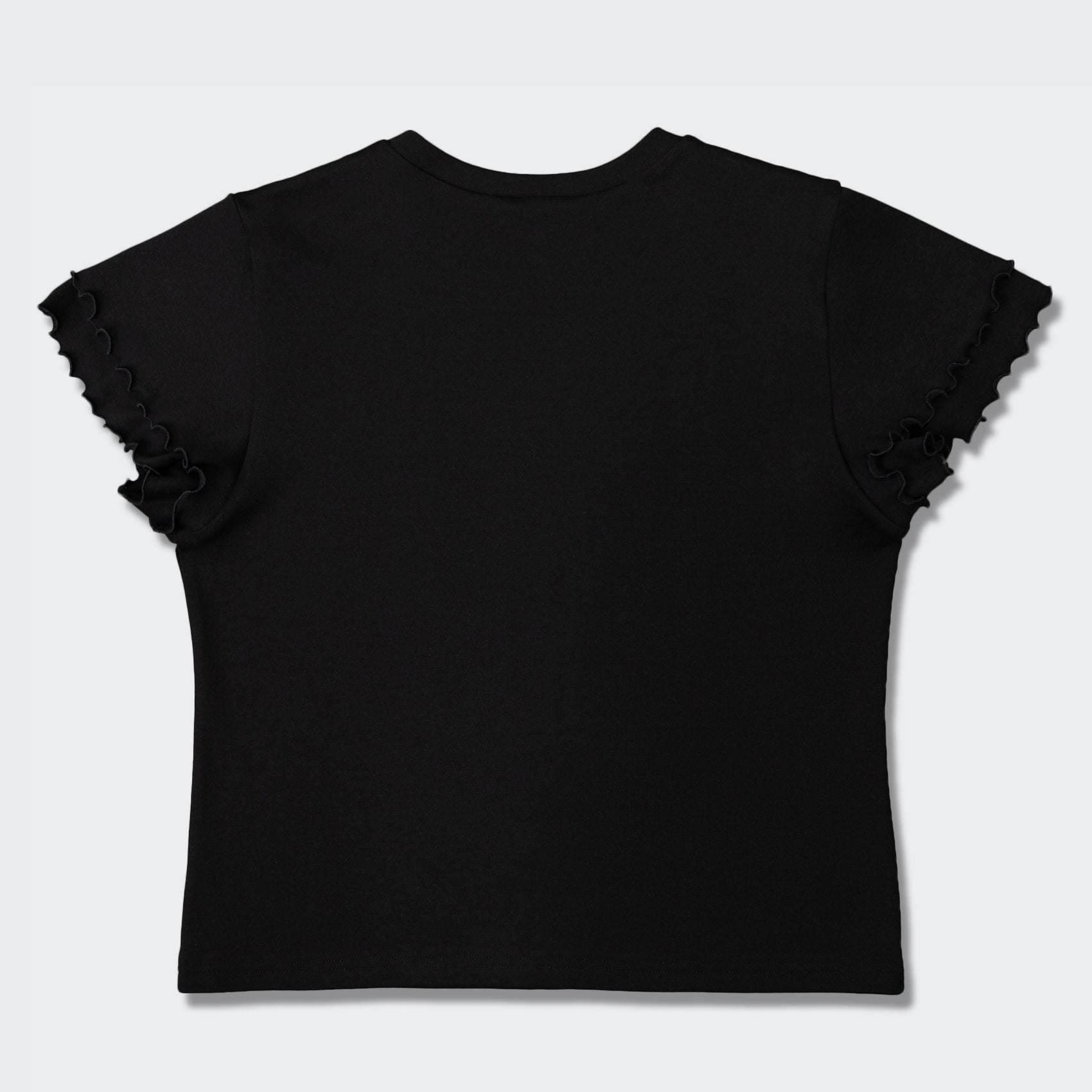 袖フリルプルオーバー