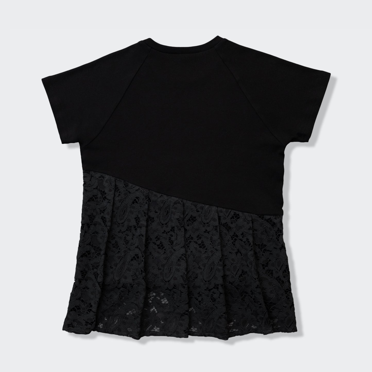 裾レースチュニック