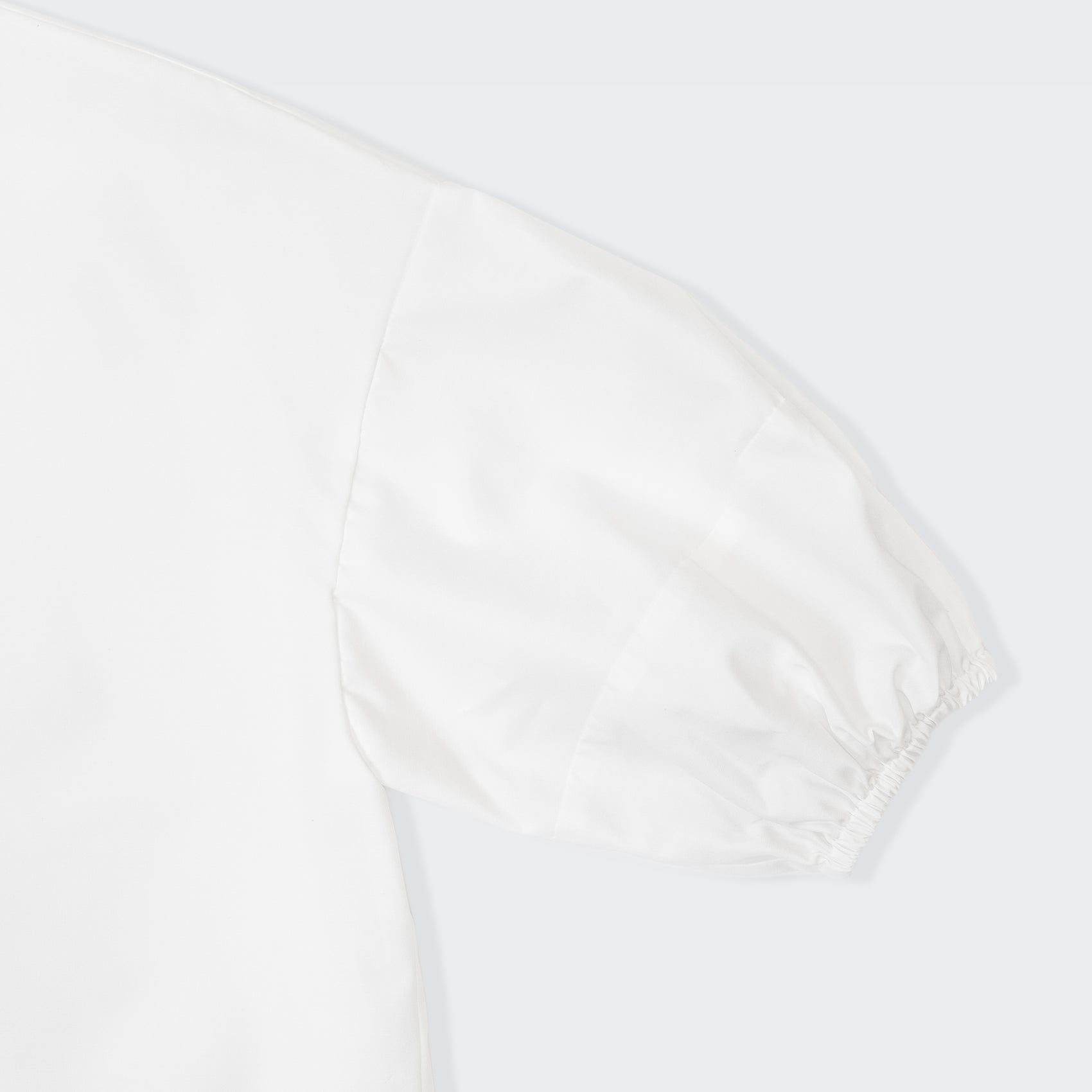 ボリュームスリーブドロストショートシャツ