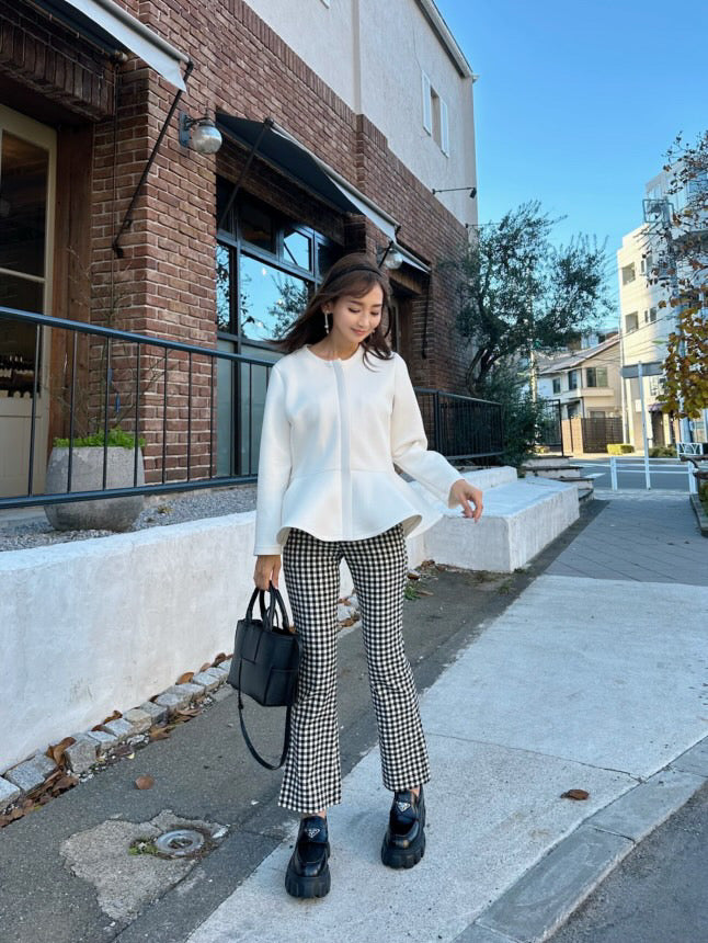 フリルジップジャケット