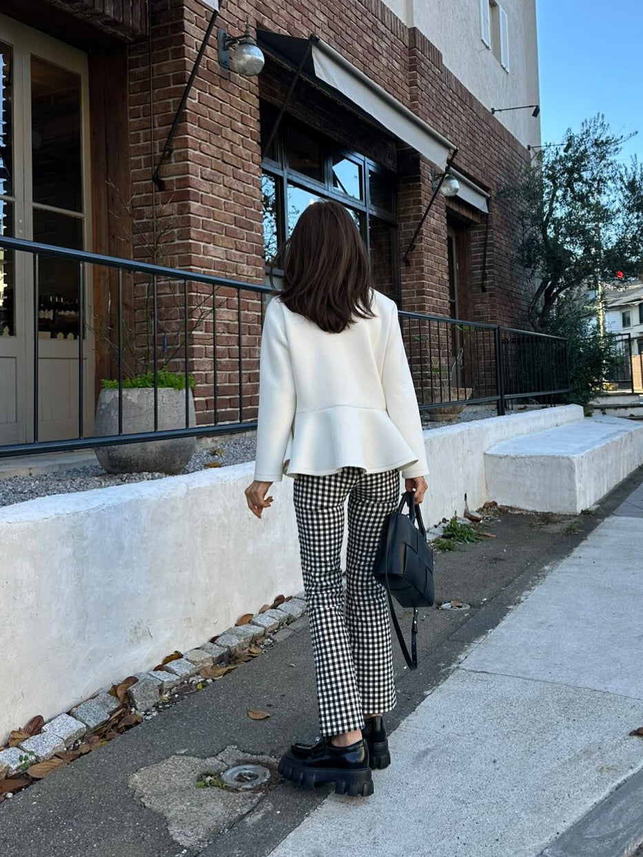 フリルジップジャケット