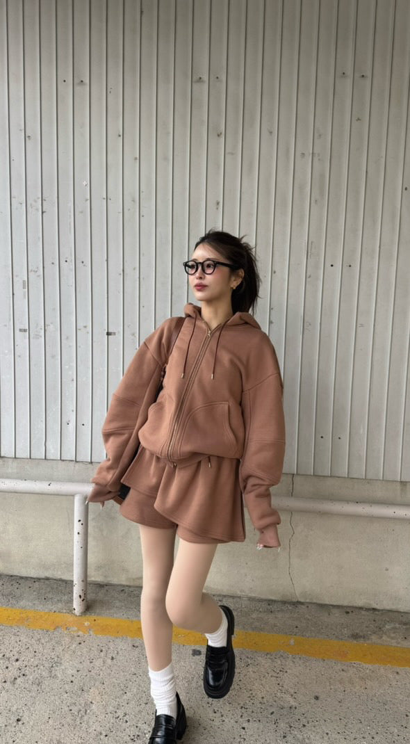 フゥーディビッグスリーブセットアップ