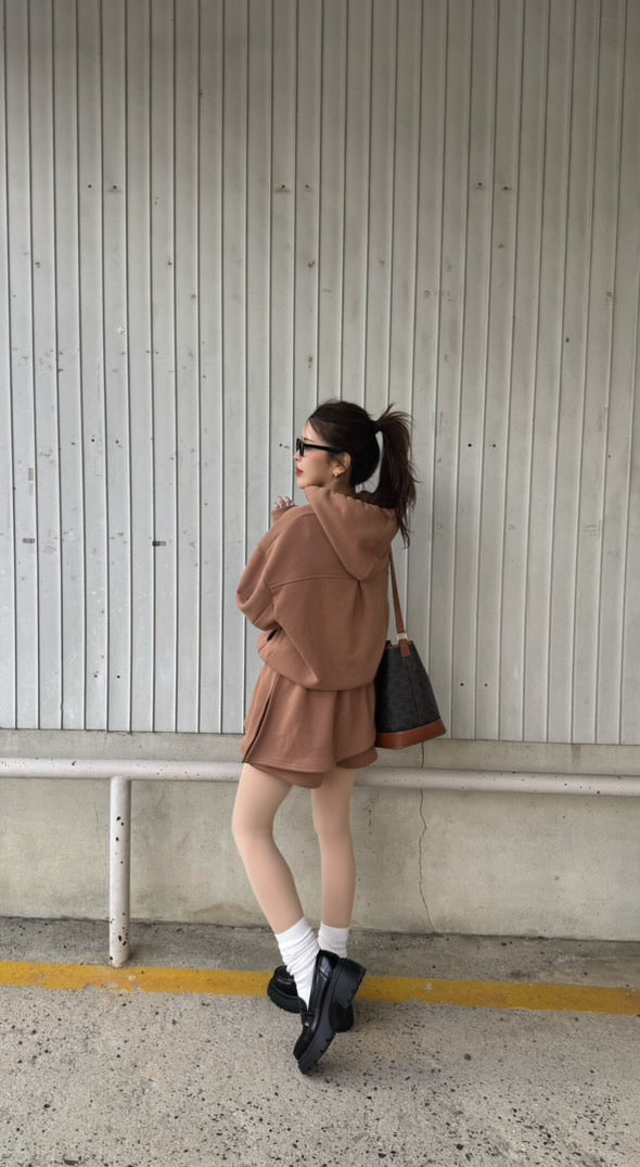 フゥーディビッグスリーブセットアップ