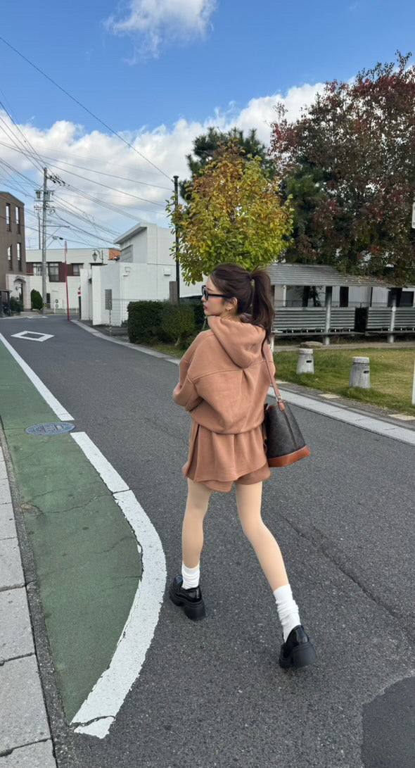 フゥーディビッグスリーブセットアップ