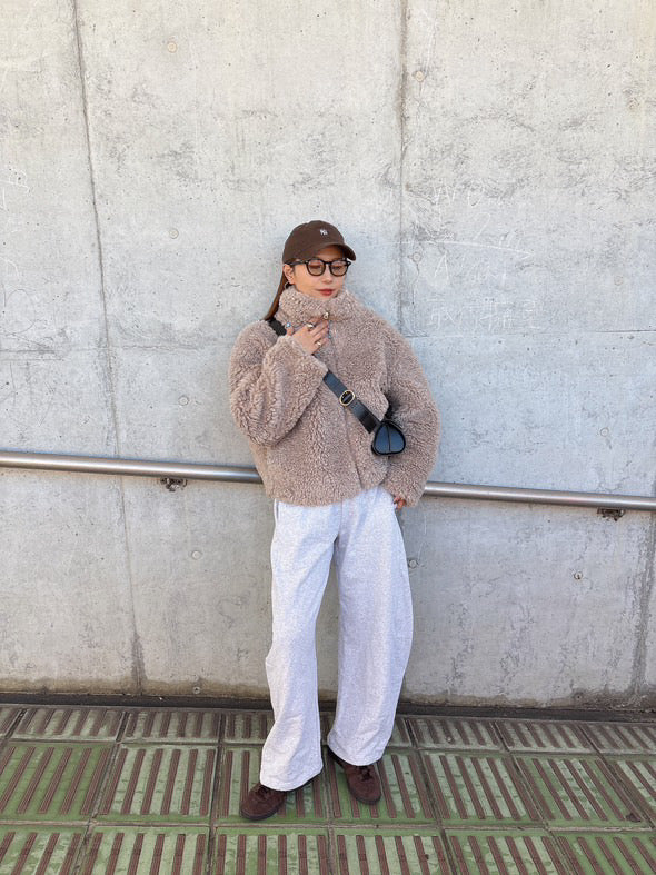 シープファージップブルゾン