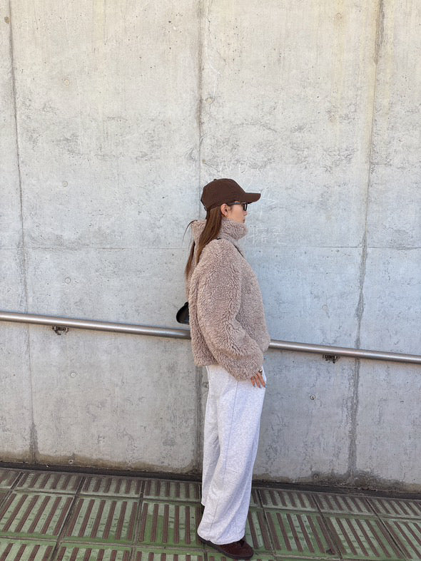 シープファージップブルゾン