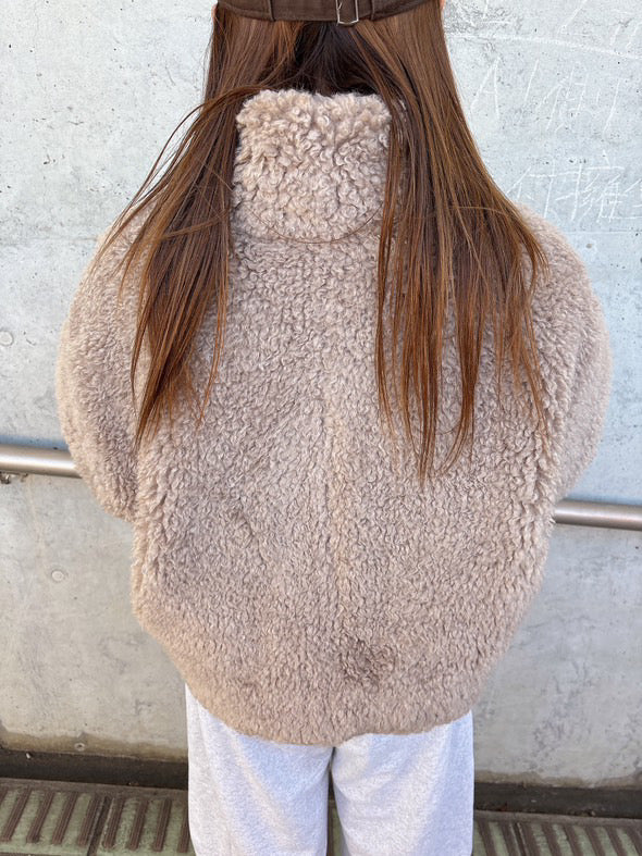 シープファージップブルゾン